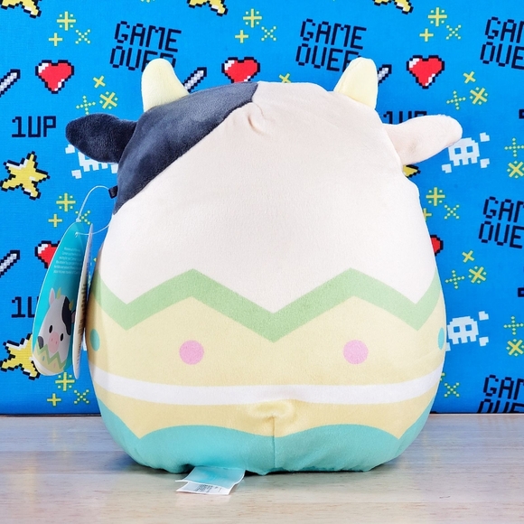 Squishmallow Connor the Cow inside Egg 8" UltraSoft Farm Pal Holiday Plush NWT - Picture 4 of 12